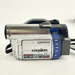 Hitachi DZ-MV350A DVD Camcorder Black & Silver 2.5" Display 10x Optical Zoom